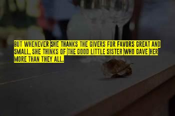 Great Little Sister Quotes