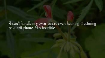 Hearing Your Voice On The Phone Quotes