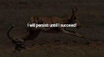 I Will Persist Until I Succeed Quotes
