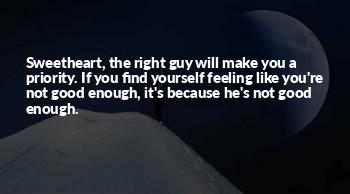 Love Right Guy Quotes