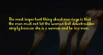 Marriage Is Not Important Quotes
