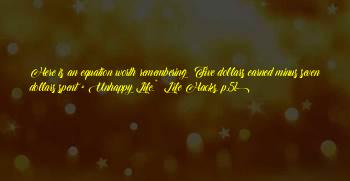 Math Equation Quotes