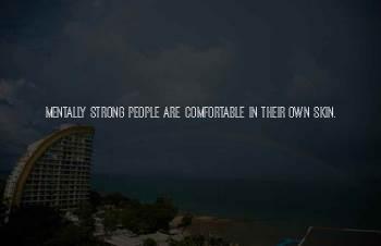 Mentally Strong People Quotes