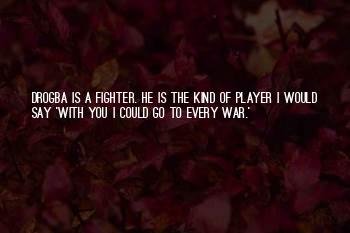 Mourinho Drogba Quotes