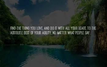 No Matter What They Say Love Quotes