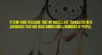 Novels And Numbers Quotes