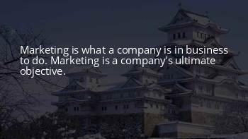 Objective Of Marketing Quotes