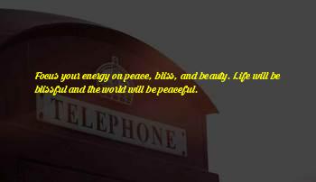 Peaceful Beauty Quotes