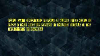 Poisoned Thoughts Quotes