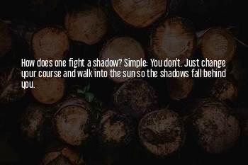 Simple Shadow Quotes
