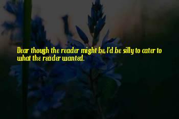 To The Reader Quotes