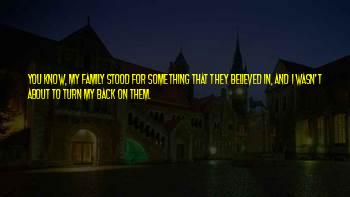Turn My Back On You Quotes