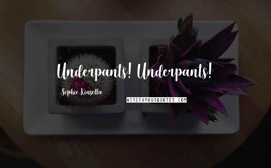 Sophie Kinsella Quotes: Underpants! Underpants!