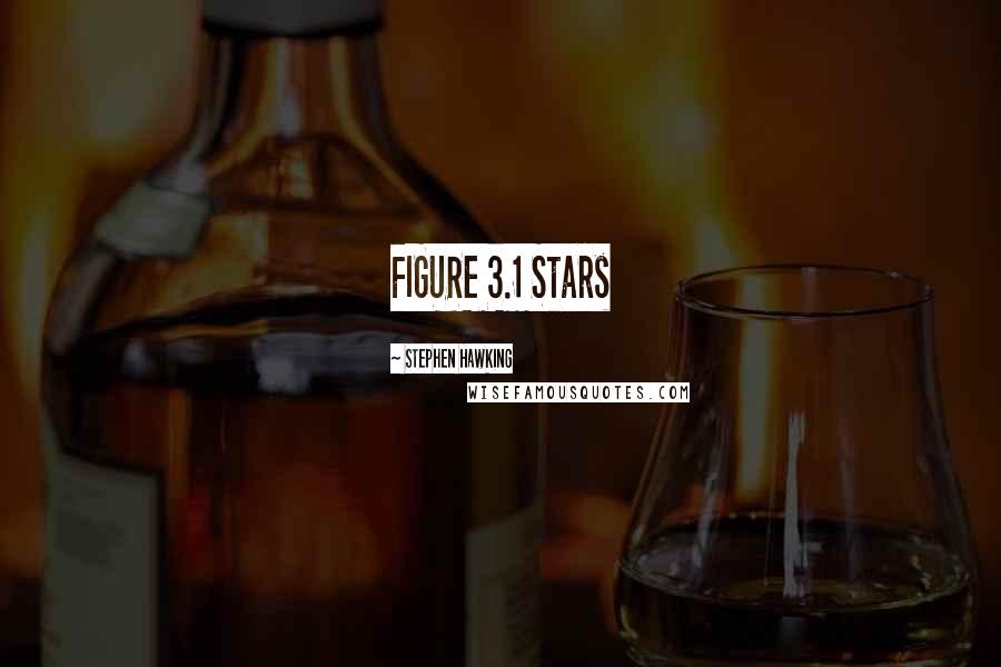 Stephen Hawking Quotes: FIGURE 3.1 Stars