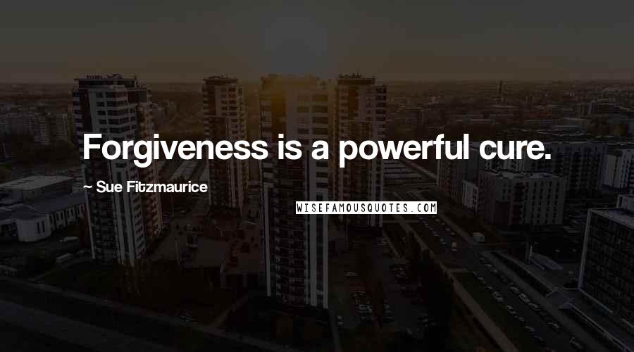 Sue Fitzmaurice Quotes: Forgiveness is a powerful cure.