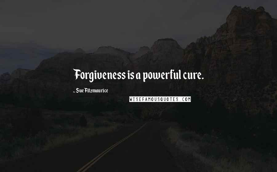 Sue Fitzmaurice Quotes: Forgiveness is a powerful cure.