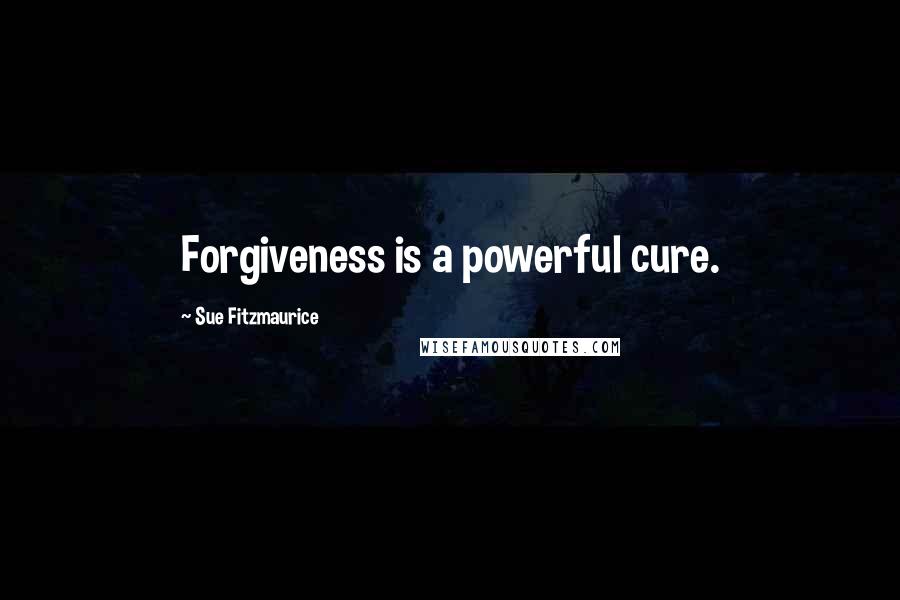 Sue Fitzmaurice Quotes: Forgiveness is a powerful cure.