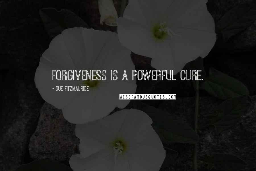 Sue Fitzmaurice Quotes: Forgiveness is a powerful cure.