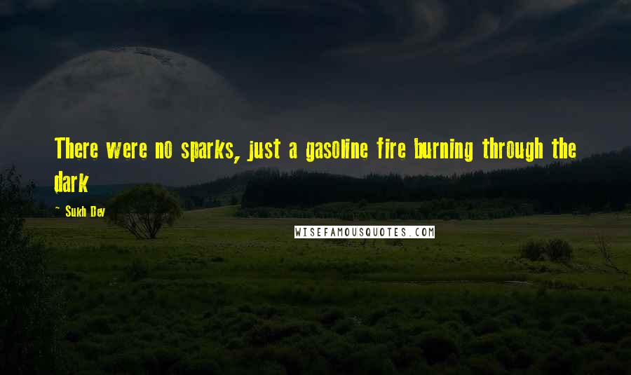 Sukh Dev Quotes: There were no sparks, just a gasoline fire burning through the dark