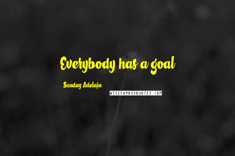 Sunday Adelaja Quotes: Everybody has a goal