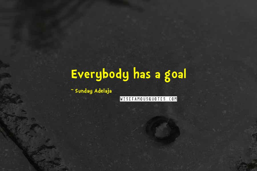 Sunday Adelaja Quotes: Everybody has a goal