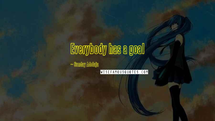 Sunday Adelaja Quotes: Everybody has a goal