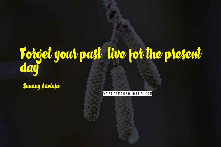 Sunday Adelaja Quotes: Forget your past, live for the present day