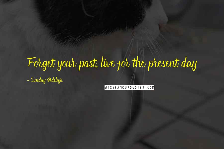 Sunday Adelaja Quotes: Forget your past, live for the present day