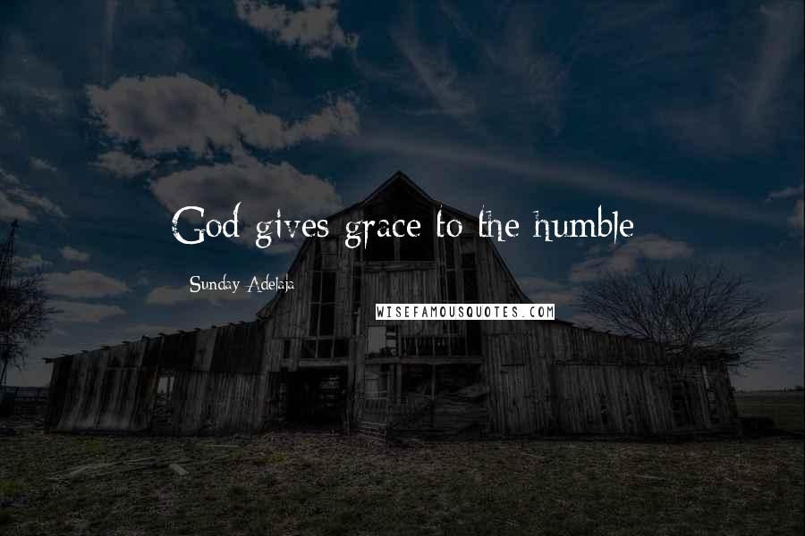 Sunday Adelaja Quotes: God gives grace to the humble