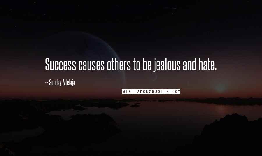 Sunday Adelaja Quotes: Success causes others to be jealous and hate.