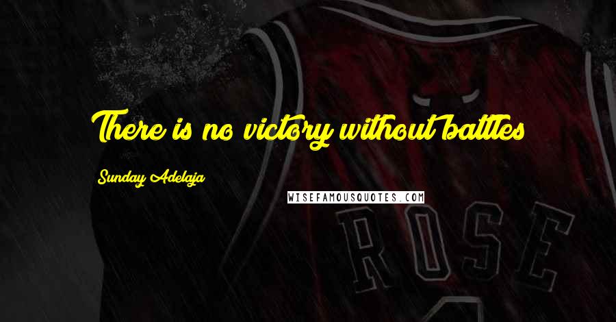 Sunday Adelaja Quotes: There is no victory without battles