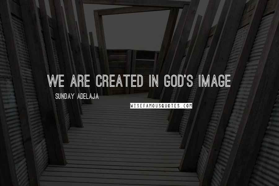 Sunday Adelaja Quotes: We are created in God's image