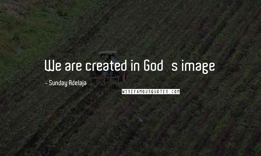 Sunday Adelaja Quotes: We are created in God's image