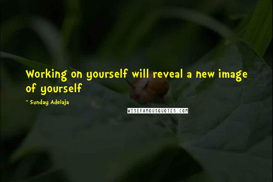 Sunday Adelaja Quotes: Working on yourself will reveal a new image of yourself