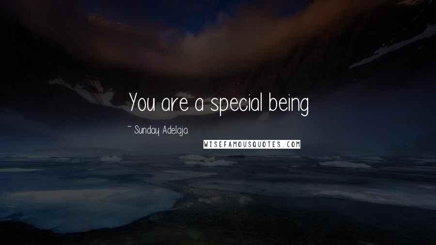 Sunday Adelaja Quotes: You are a special being