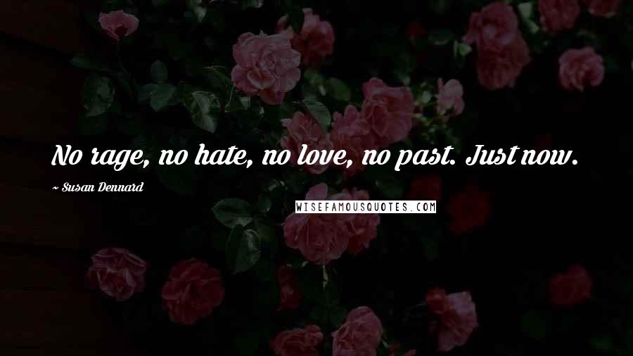 Susan Dennard Quotes: No rage, no hate, no love, no past. Just now.