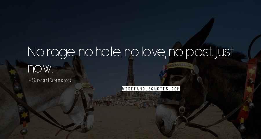 Susan Dennard Quotes: No rage, no hate, no love, no past. Just now.