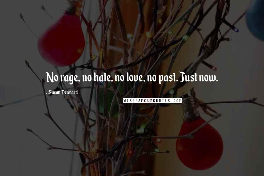 Susan Dennard Quotes: No rage, no hate, no love, no past. Just now.