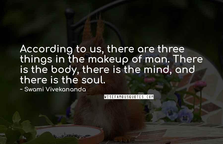 Swami Vivekananda Quotes: According to us, there are three things in the makeup of man. There is the body, there is the mind, and there is the soul.