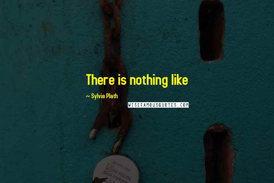 Sylvia Plath Quotes: There is nothing like