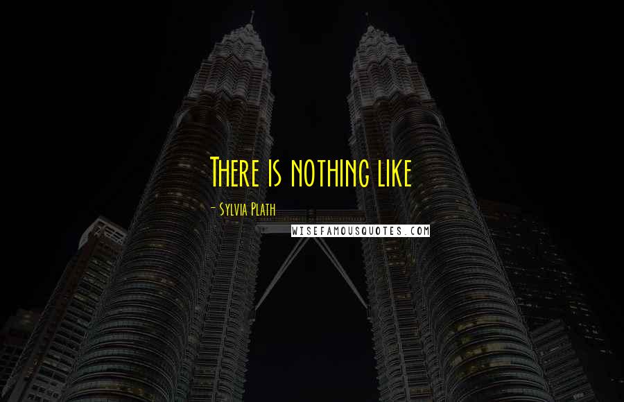 Sylvia Plath Quotes: There is nothing like