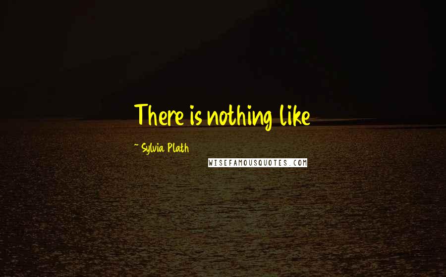 Sylvia Plath Quotes: There is nothing like