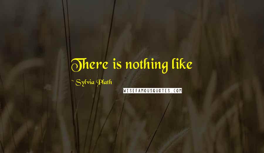 Sylvia Plath Quotes: There is nothing like