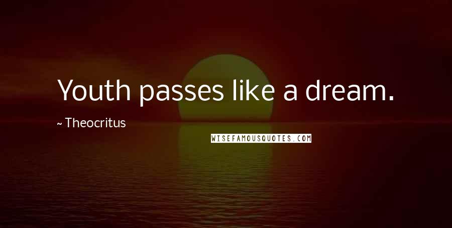 Theocritus Quotes: Youth passes like a dream.
