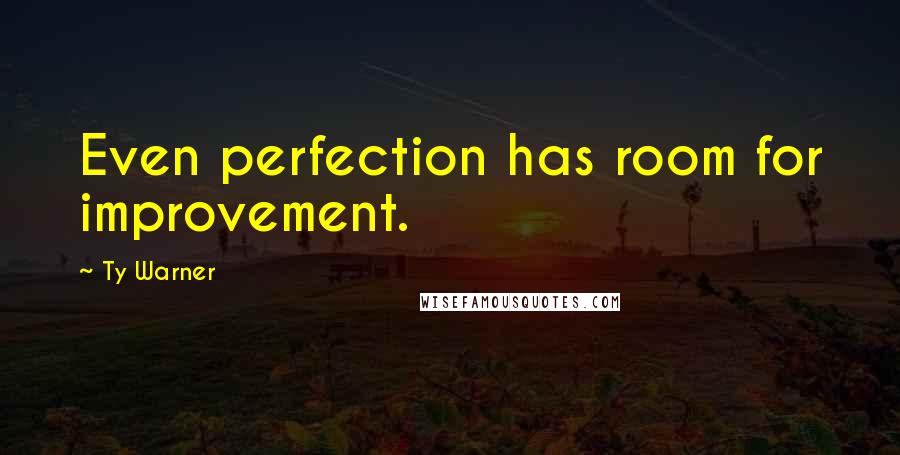 Ty Warner Quotes: Even perfection has room for improvement.