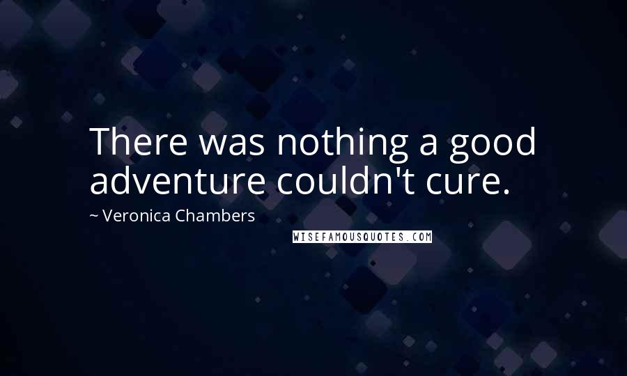 Veronica Chambers Quotes: There was nothing a good adventure couldn't cure.