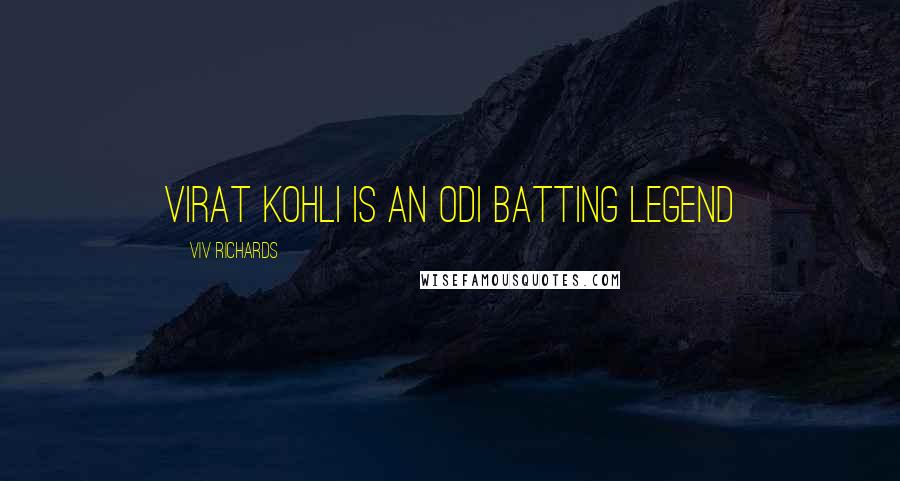 Viv Richards Quotes: Virat Kohli is an ODI batting legend