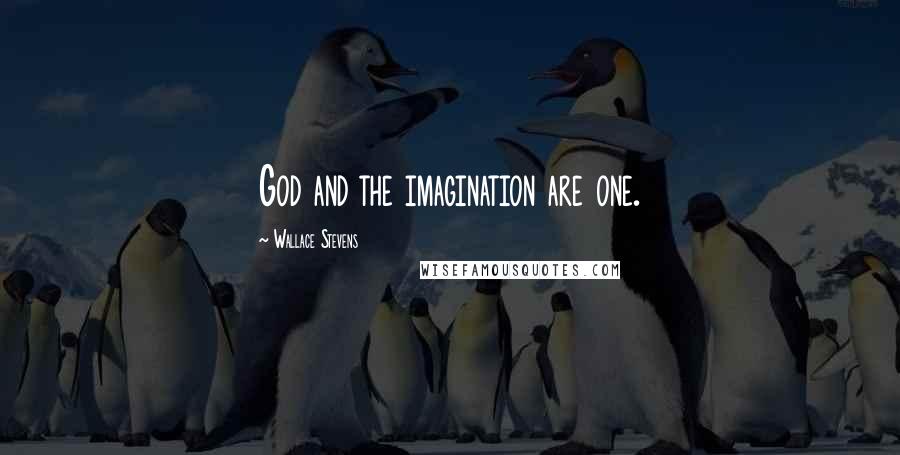 Wallace Stevens Quotes: God and the imagination are one.