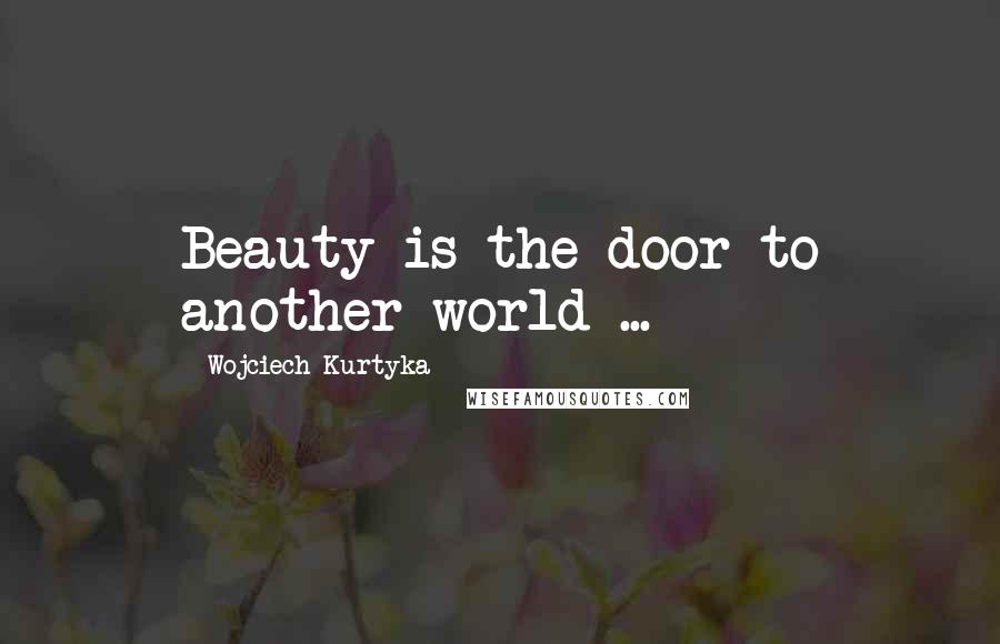 Wojciech Kurtyka Quotes: Beauty is the door to another world ...