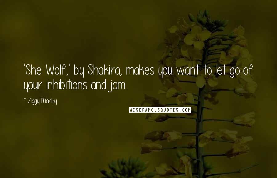 Ziggy Marley Quotes: 'She Wolf,' by Shakira, makes you want to let go of your inhibitions and jam.